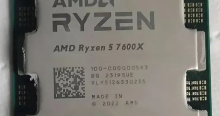 5.7GHz满血Zen4！R5‑7600X中端神U，游戏生产力两手抓