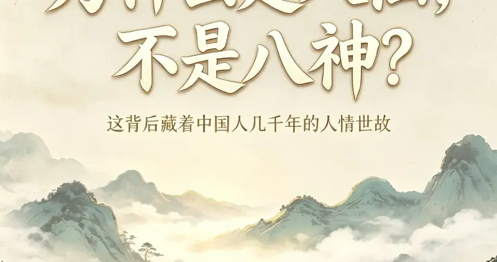 上映电影为什么叫“八仙”不叫“八神”，这背后藏着一代人的体面