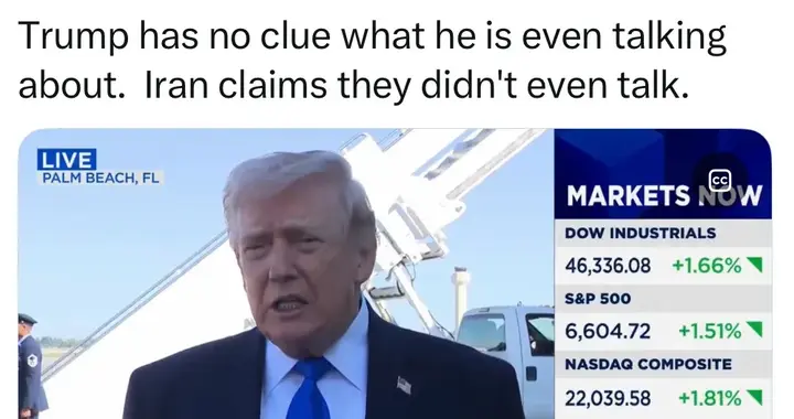 特朗普宣布因美伊对话顺利而延迟对伊攻击、伊朗方面则否认有对话