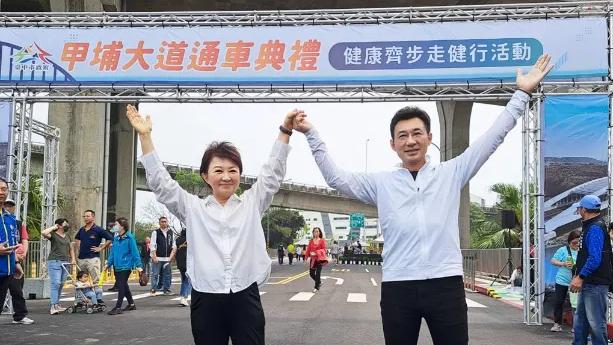 颜冬升记：台中市长卢秀燕正式宣布，  4