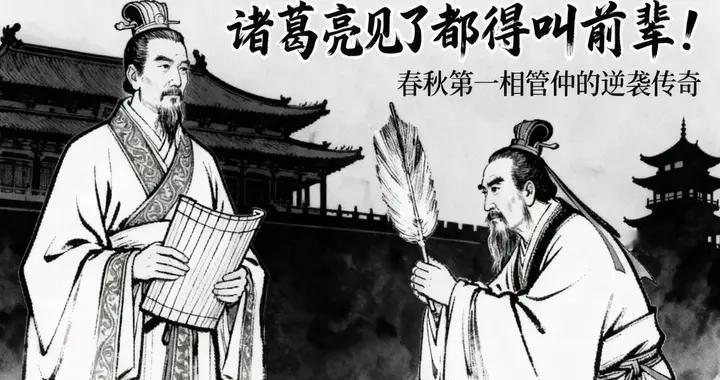 别再只知道诸葛亮！春秋第一相管仲，才是“逆袭治国”的鼻祖！