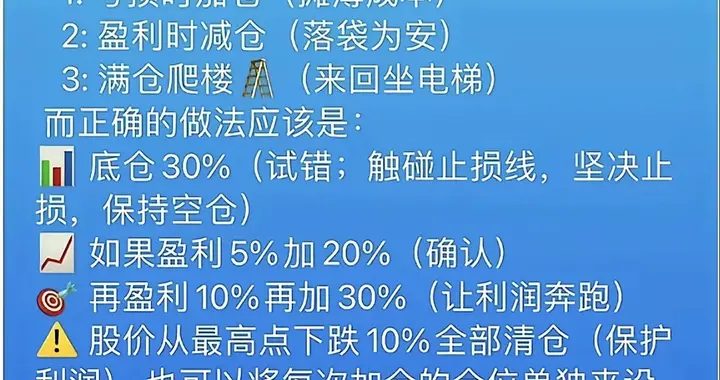 亏损加仓、盈利就跑？九成人的仓位管理都做反了？