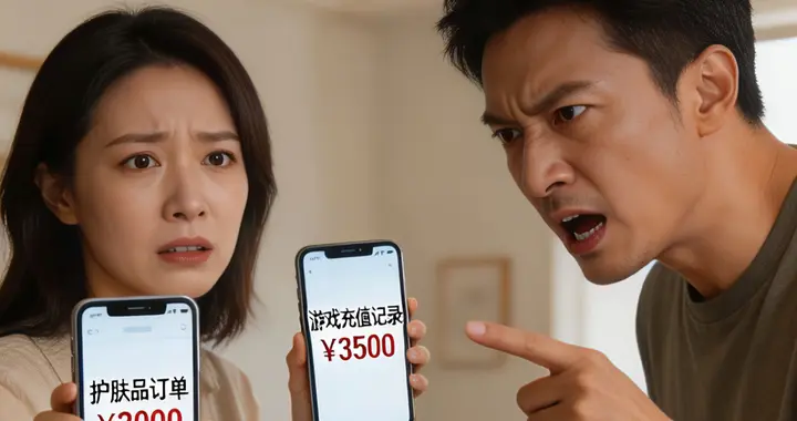 618购物节妻子花3000买护肤品，丈夫骂败家妻子晒丈夫的游戏充值