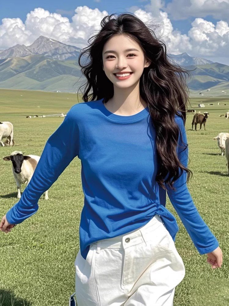 2025早春新款多巴胺穿搭高级感显白克莱