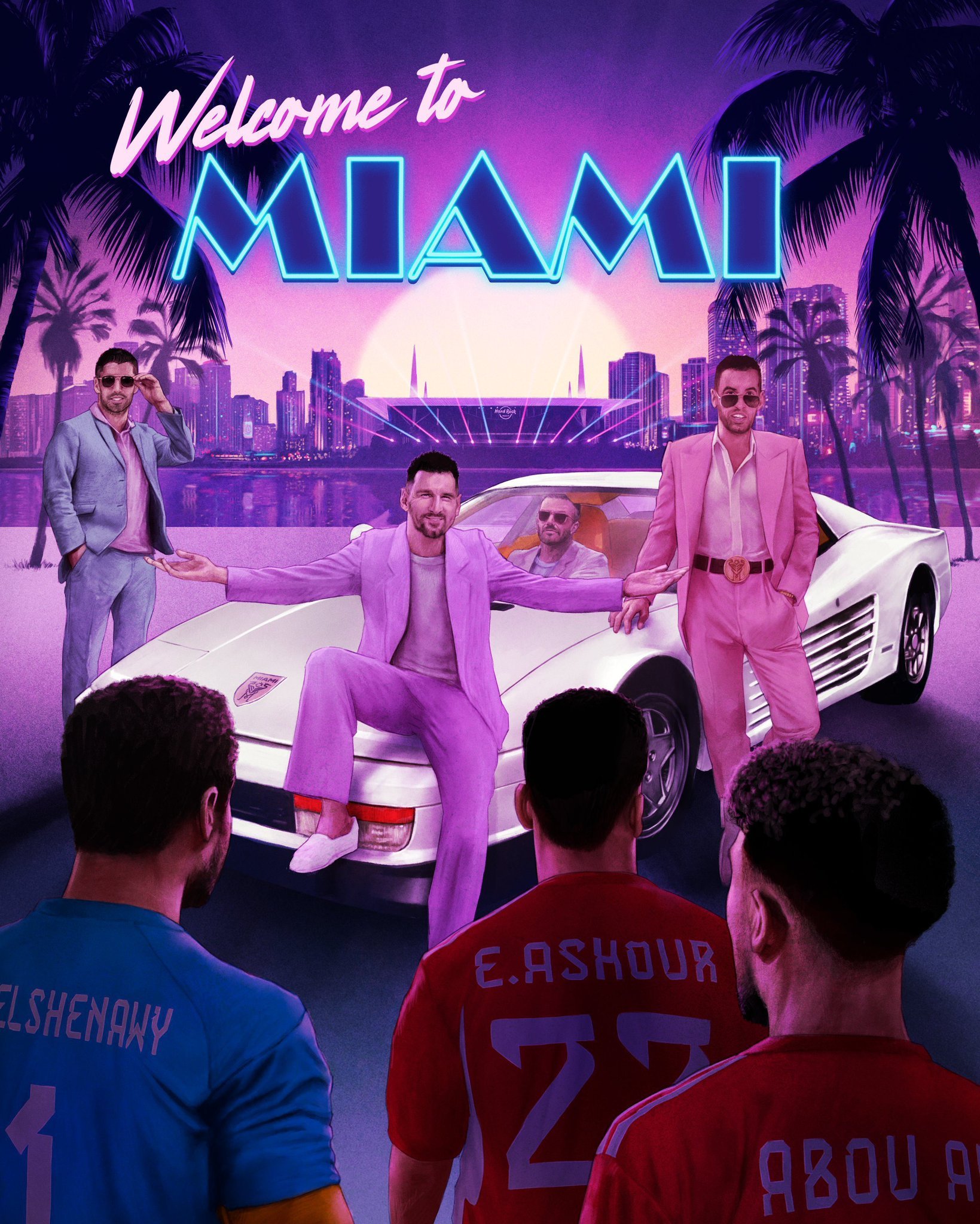 下一场，世俱杯揭幕战！！  6/15 8:00 开罗国民vs迈阿密国际...