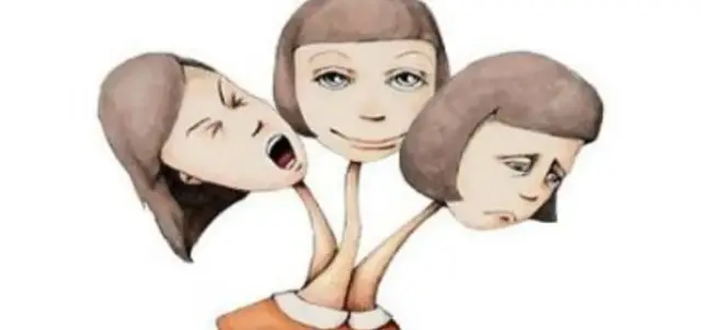 精神分裂：个体脱离现实，生活于幻想，实际的世界变得萎缩而贫乏