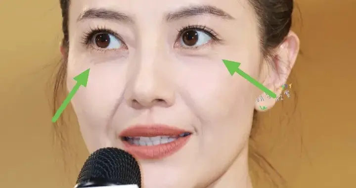 46高圆圆生图让人不焦虑，眼角皱纹横生，安心接受自然老去