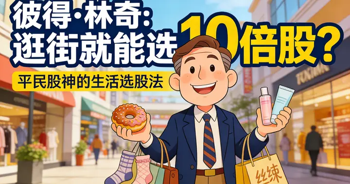 牛股就在你身边！一个靠“逛街”成为投资大师的怪才彼得·林奇