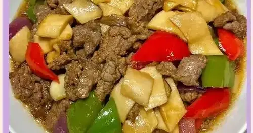 米饭遭殃了！杏鲍菇炒牛肉的家常做法。