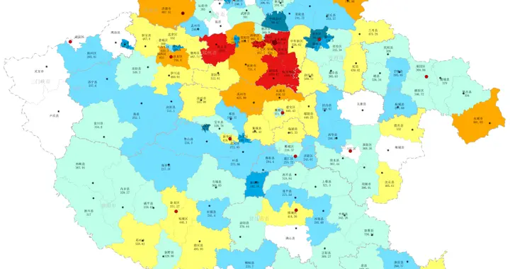 2025年信阳市各区县生产总值，固始领衔，浉河超平桥，光山超淮滨