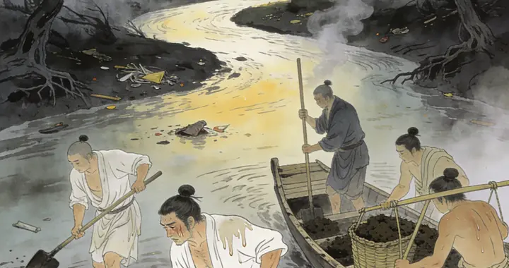 中国志怪——涸泽之精，南阳河底的庆忌