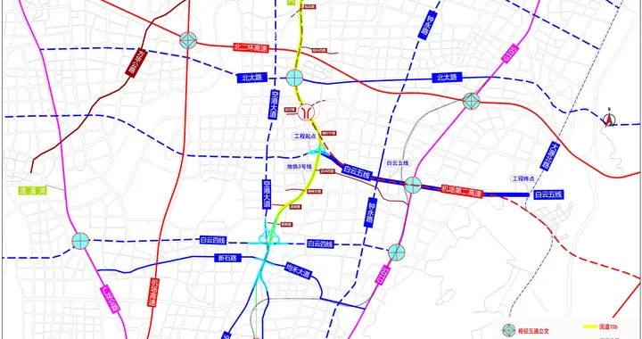 白云：加快建设白云五线、花莞辅道、钟港大道、湖滨南路等