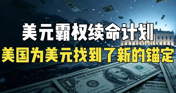 去美元化浪潮下！为延续美元霸权，美国找了几个新的货币锚