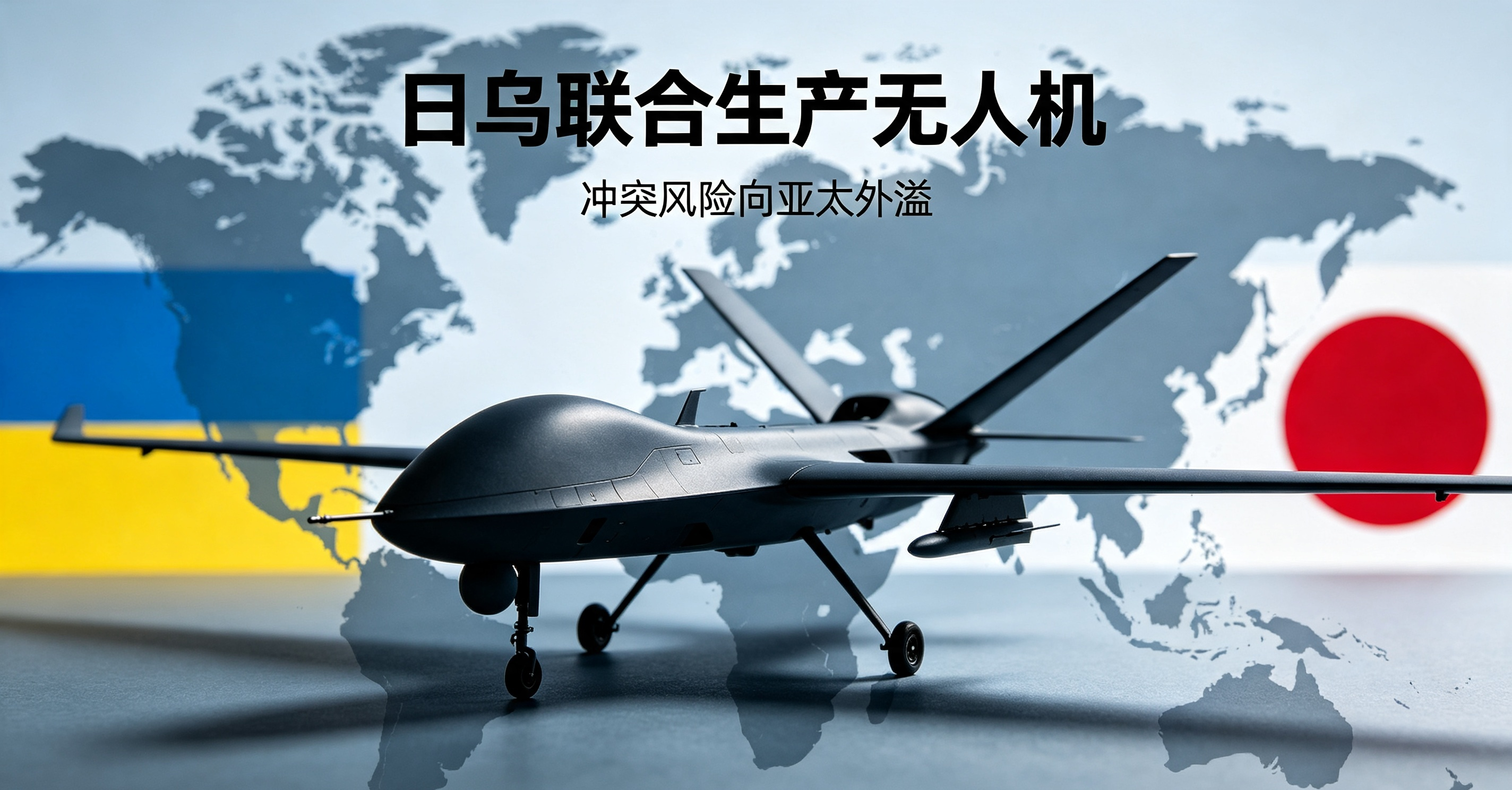 日本和乌克兰联合生产军用无人机           近日，日本企业和乌...