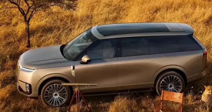 AI新豪华大六座SUV 全新旗舰小鹏GX外观官图发布