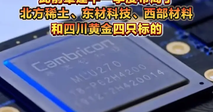 寒武纪一季度净利大增185%，牛散章建平退出十大股东