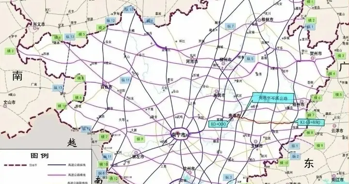 喀斯特地貌！126公里跨省高速，广西段桥隧比高达73%！云南段更快
