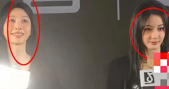 33岁热巴与43岁张俪生图比美？热巴脸变僵硬！网友：张俪居然赢了