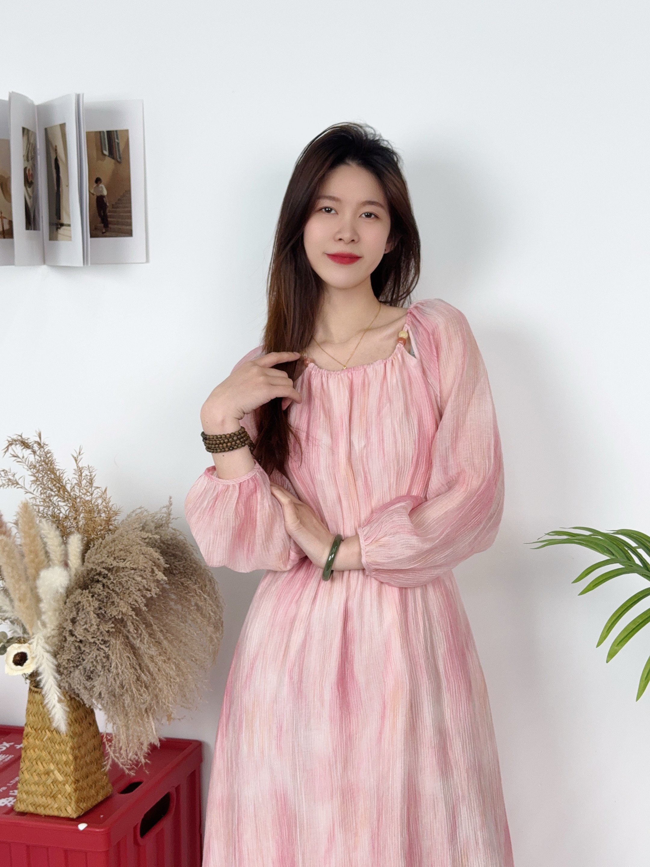纯欲风连衣裙