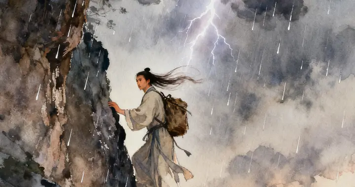 中国志怪——黄山古洞，入定老僧忽然泛起圆光，显现七层轮回