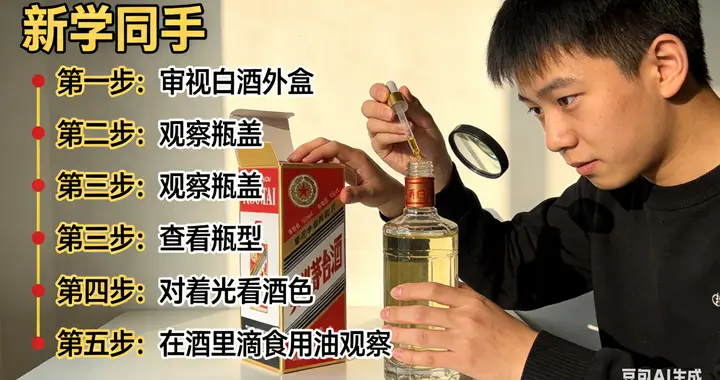 新手、高手、专家是如何辨别真假酒的？