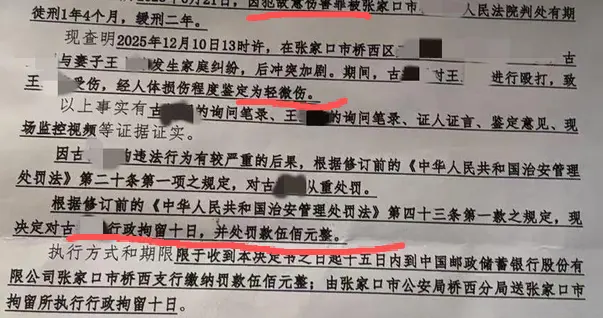 产子55天遭家暴后续：丈夫是惯犯有案底，已被行拘，女子家境曝光