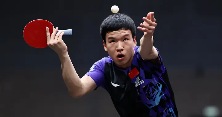 太遗憾！向鹏苦战五局不敌德国老将，决胜局崩盘惨遭一轮游