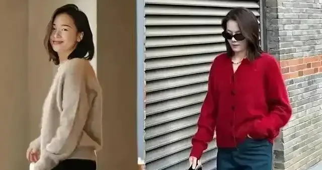 40+女人秋季放弃卫衣，这几件上衣显年轻又高级