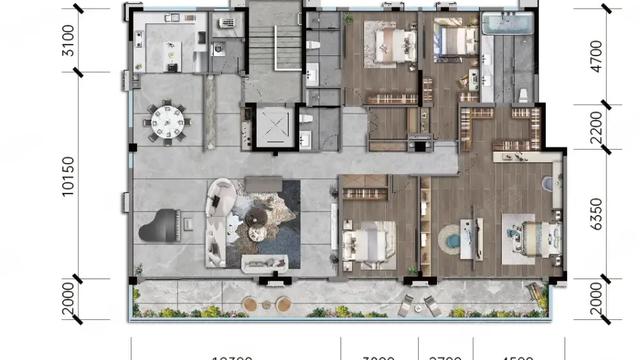 极致设计：就爱这种LDK一体化的通透感