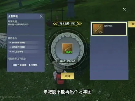 开20多个元素大宝箱