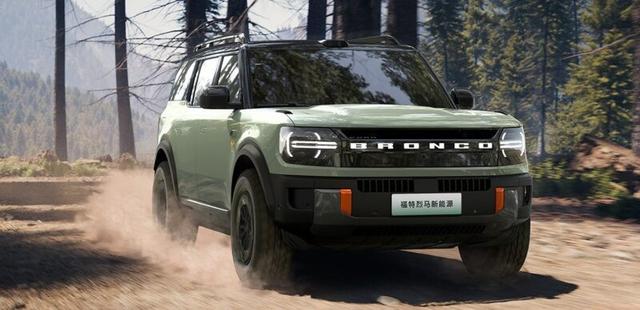 福特放大招！中国特供版电动Bronco来了：5米车长+激光雷达