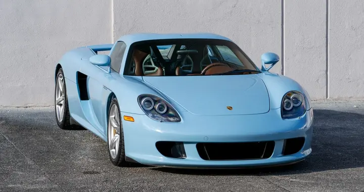 孤品保时捷海湾蓝卡雷拉GT即将拍卖或将刷新纪录