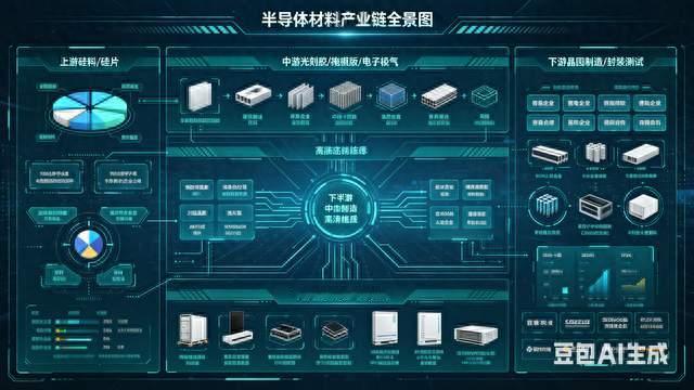 国产替代加速！光刻胶+CMP+先进封装，半导体材料核心标的全解析