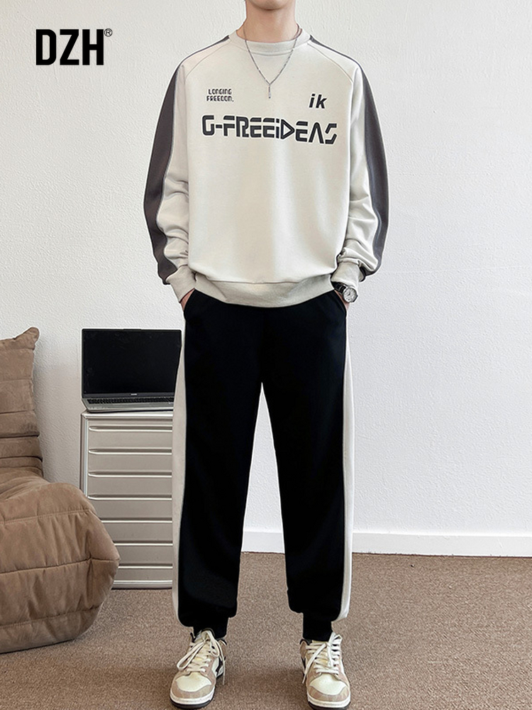 痞帅高级感运动服男套装