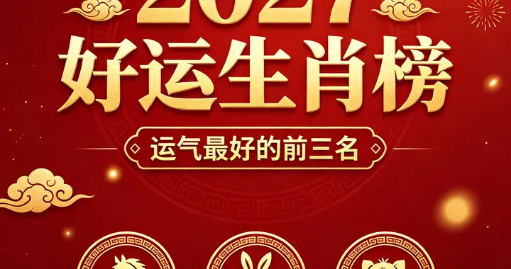 2027好运榜单出炉！这三个生肖福气临门，事业财运双双上扬