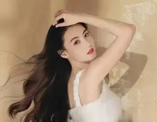 张柏芝写真，太美了，谢霆锋为她着迷