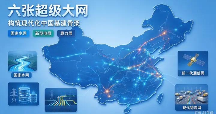 六张“超级大网”如何编织，撑起中国现代化基建骨架