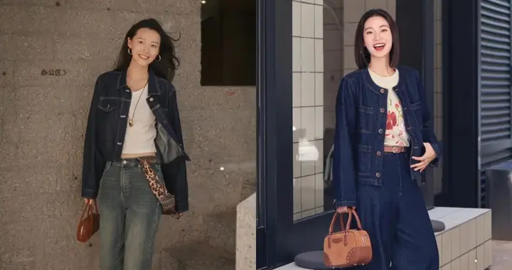 春天穿牛仔裤，配这3件上衣更时尚！高级又减龄，美得很轻松