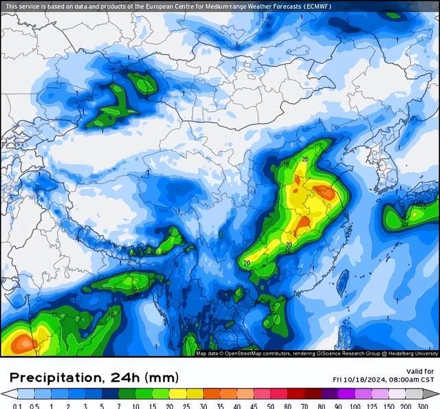 双台风胚胎共舞！2波较强冷空气南下，降温达7天，暴雨暴雪注意