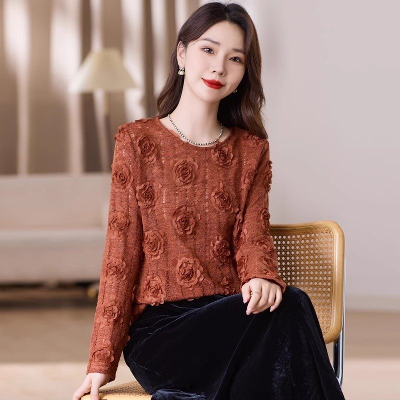 💌情感交织，雪纺上衣的爱意传达💌