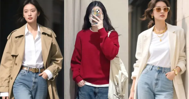 春季牛仔裤必学会的“穿搭思路”，时髦显高超有范，照着穿都好看