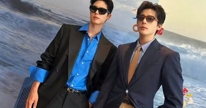 朴宝剑探班王安宇，上演跨国双帅PK！果然帅哥的朋友还是帅哥