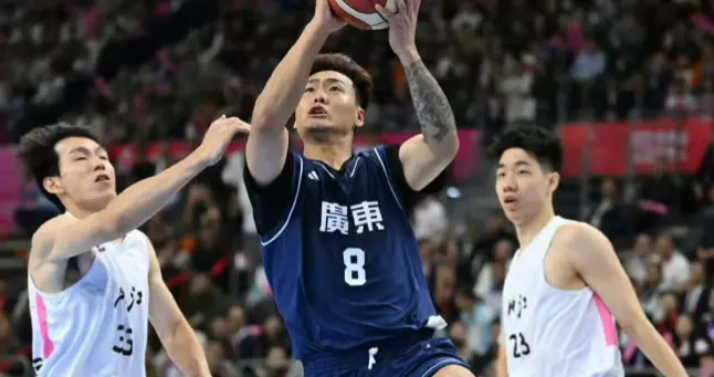 全运会男篮最新积分榜：广东101-65浙江夺冠，四川第3，辽宁第4