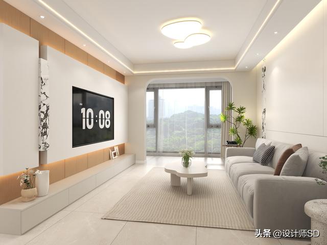 这是我见过最漂亮的家：光一个客厅背景墙就让无数人效仿，有品味