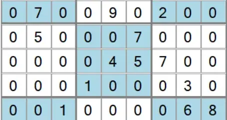 这个是我见过最难的数独，只能使用终极大法