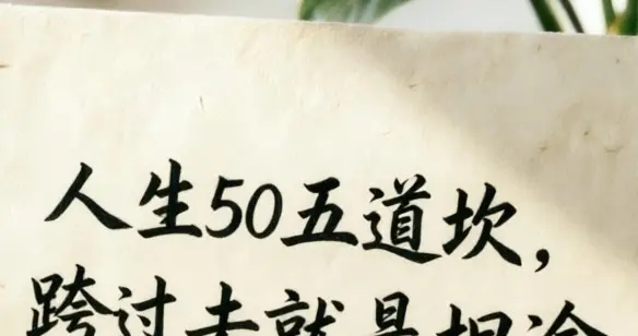 50-60岁，人生最难的十年！5道坎，道道扎心，你闯到第几关了？