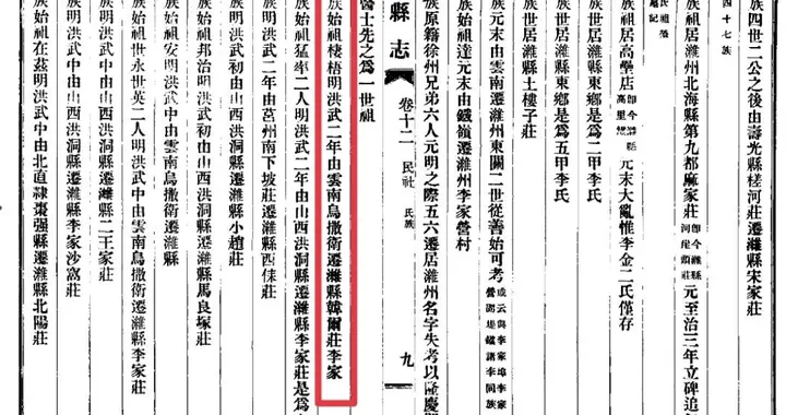 揭穿洪洞大槐树移民38：突然消失在地方志里的元朝洪洞移民