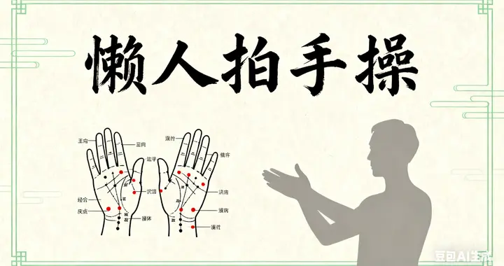 每天5分钟“懒人拍手操” 让你心脏强、脾胃好、睡得香～