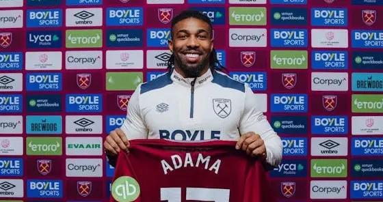 200万镑签强援！努诺盛赞特拉奥雷，成西汉姆联保级关键