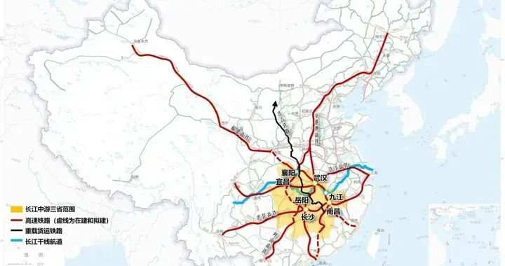 藏不住了！湖北湖南居中定乾坤，三条大动脉锁住全国物流命脉
